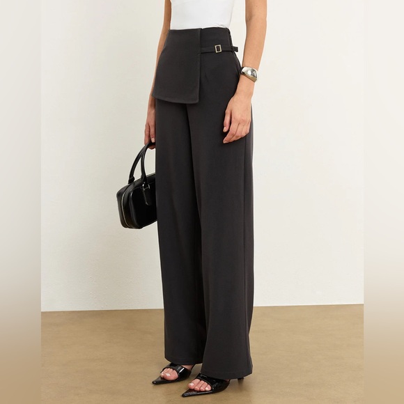 101 Asymmetric Waist Pants - Picture 1 of 6